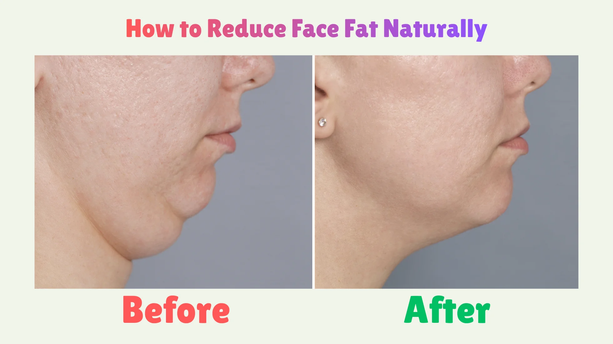 How to Reduce Face Fat Naturally